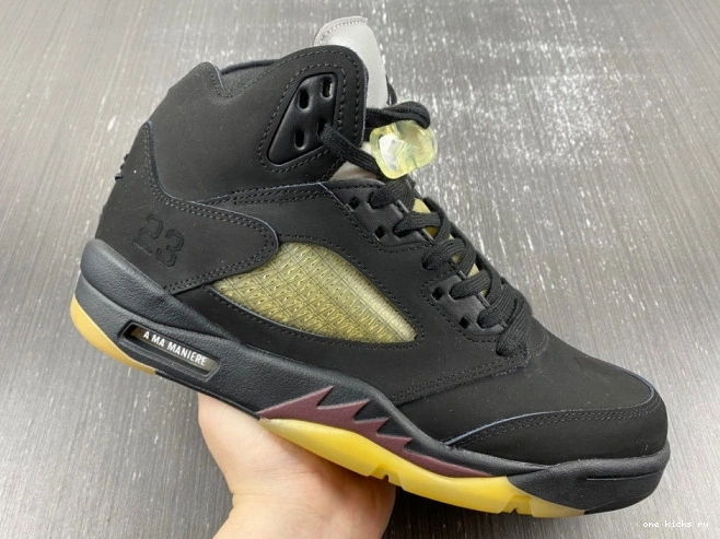 Rep Onekick Maniere Jordan A 5 Black x Ma FD1330-001 Air 0823